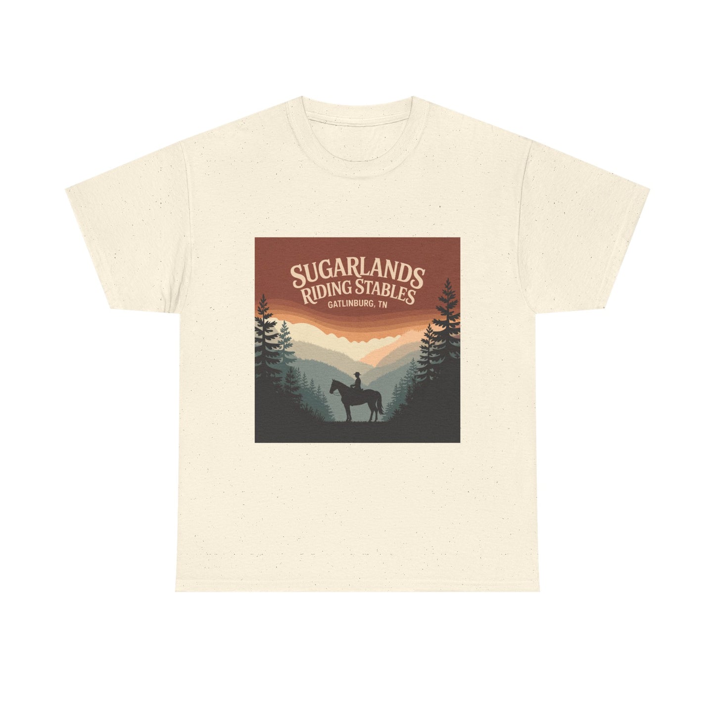 Sugarlands Riding Stables T-Shirt – Gatlinburg Tennessee Smoky Mountains Horseback Tee