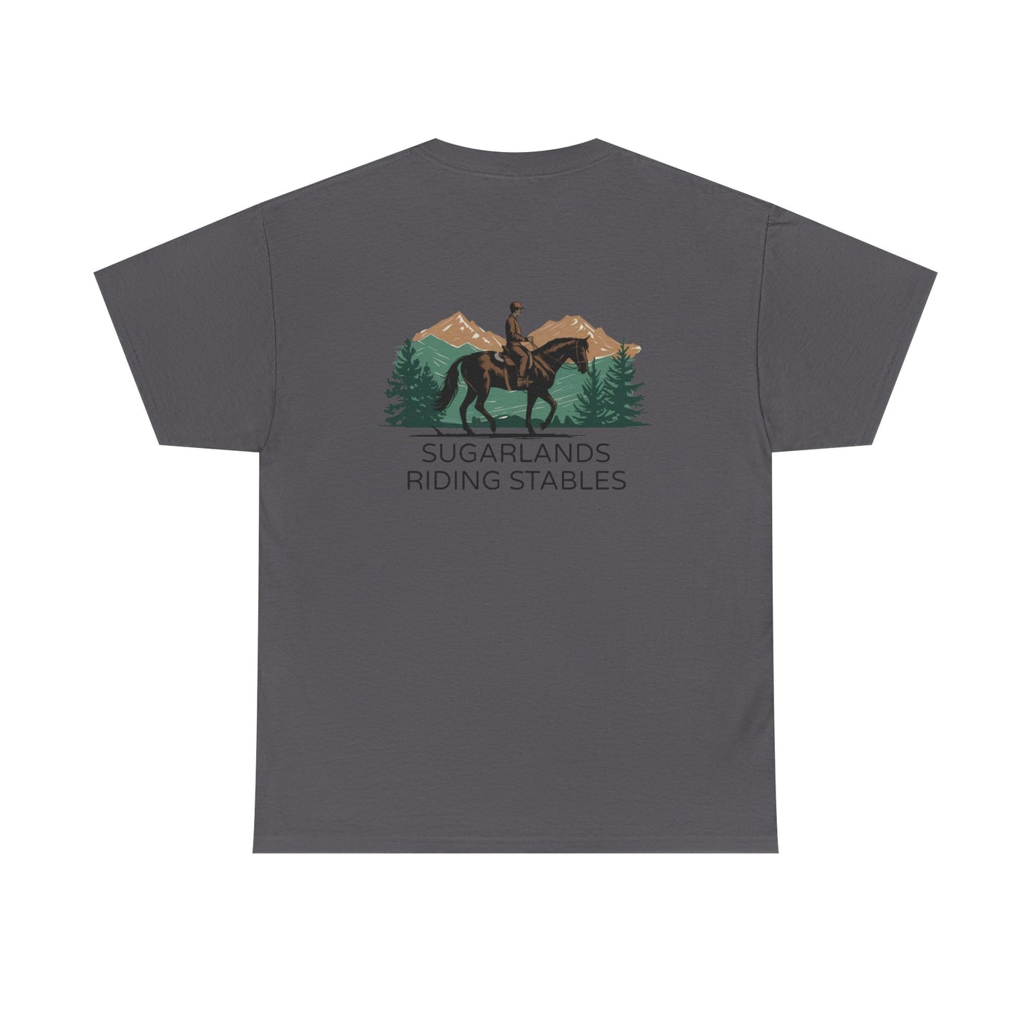 Sugarlands Riding Stables Mountain Rider Unisex Heavy Cotton Tee