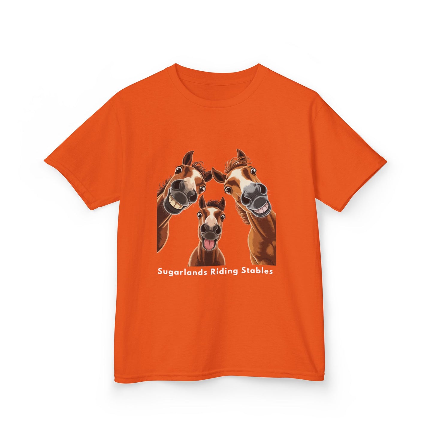 Happy Herd Crew – Funny Horse Faces Sugarlands Riding Stables Shirt