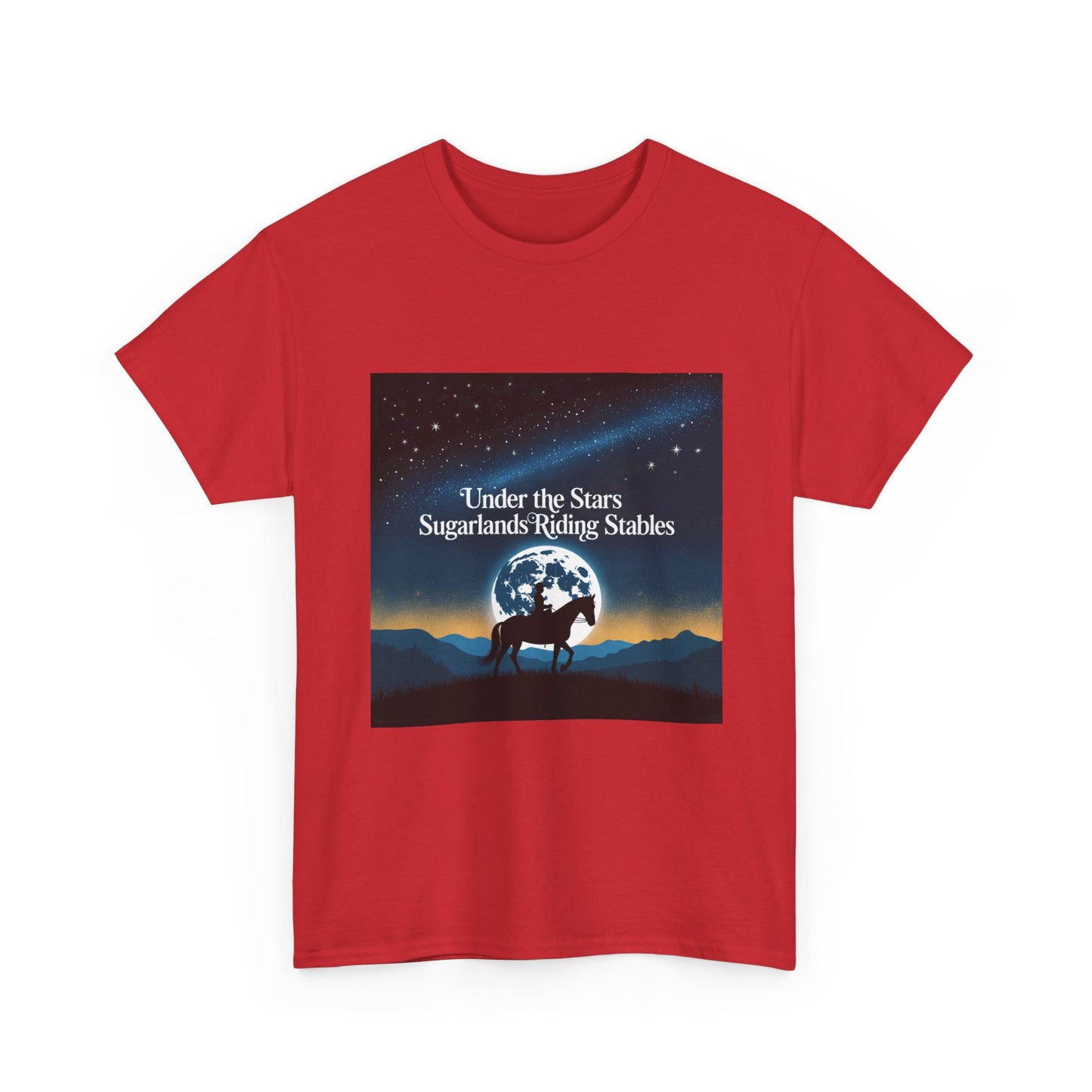 Under the Stars T-Shirt – Sugarlands Riding Stables Gatlinburg Smoky Mountains Horseback Tee