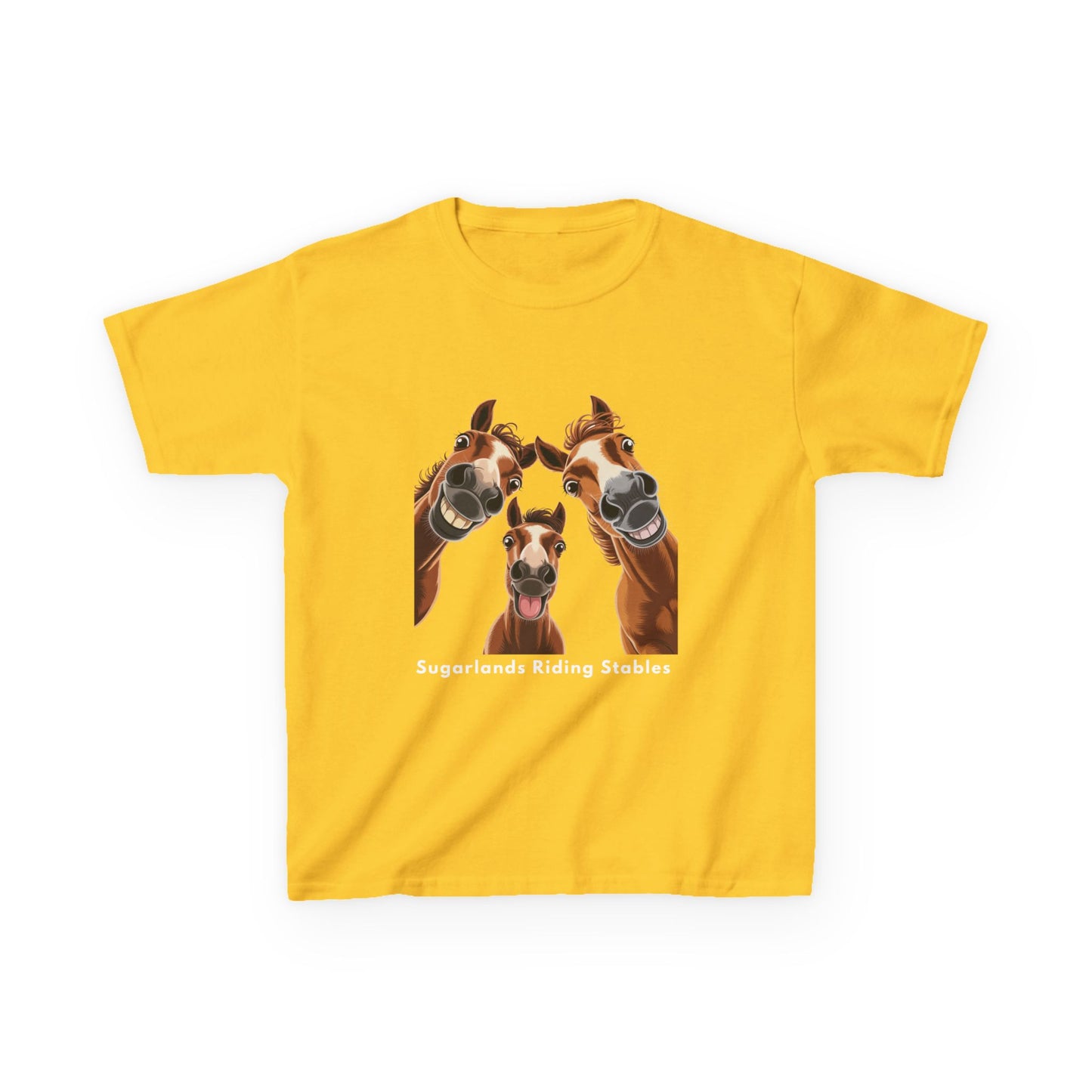 Happy Herd Crew – Funny Horse Faces Sugarlands Riding Stables Shirt