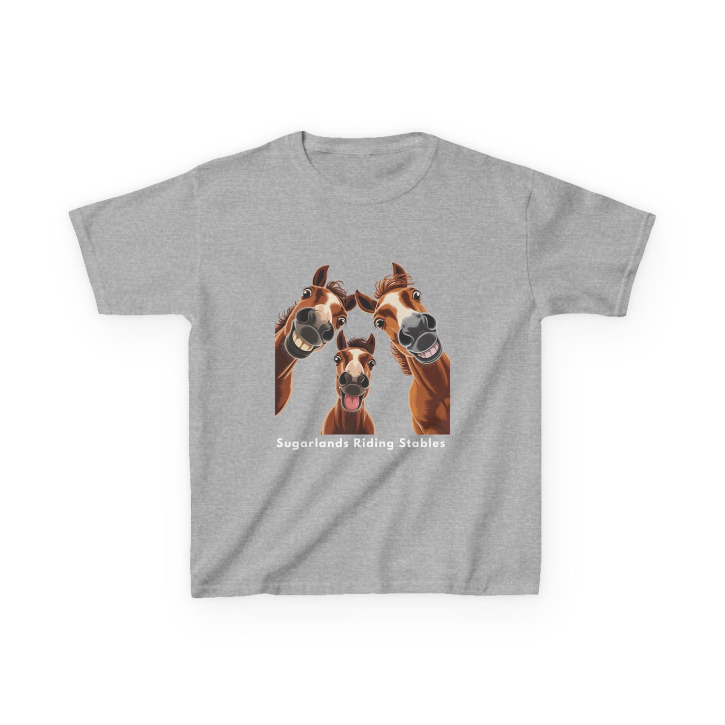 Happy Herd Crew – Funny Horse Faces Sugarlands Riding Stables Shirt