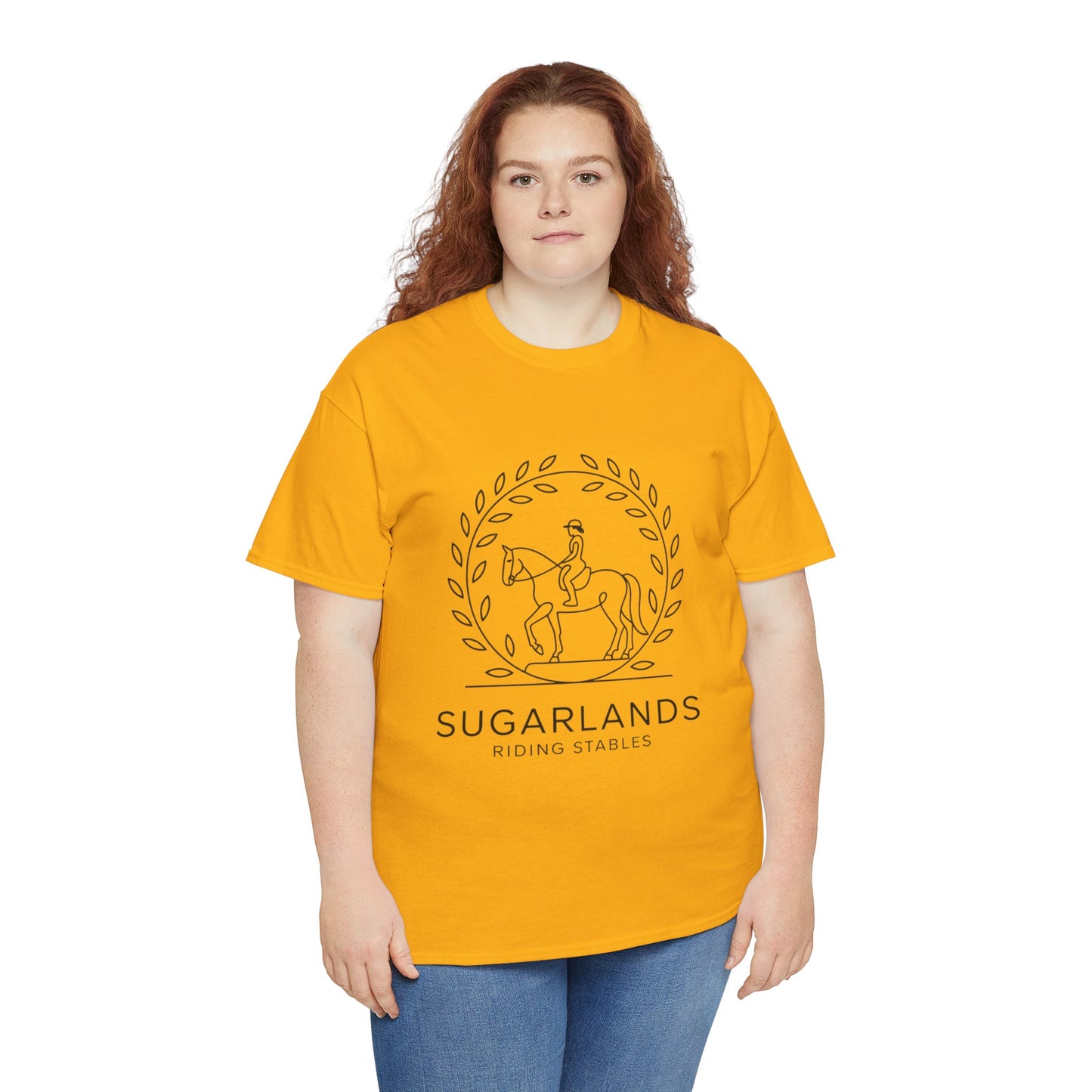 Sugarlands Riding Stables T-Shirt – Gatlinburg Tennessee Minimalist Western Logo Tee