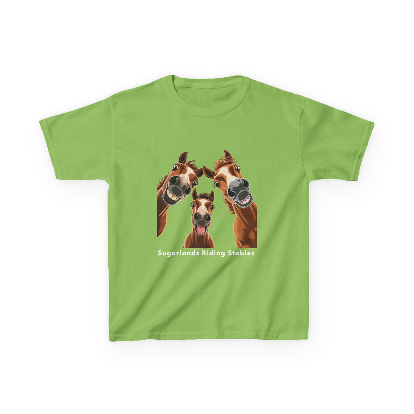 Happy Herd Crew – Funny Horse Faces Sugarlands Riding Stables Shirt