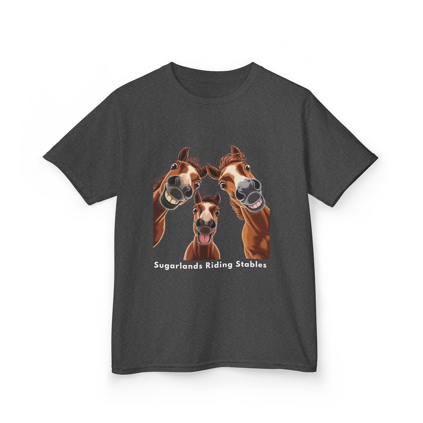 Happy Herd Crew – Funny Horse Faces Sugarlands Riding Stables Shirt