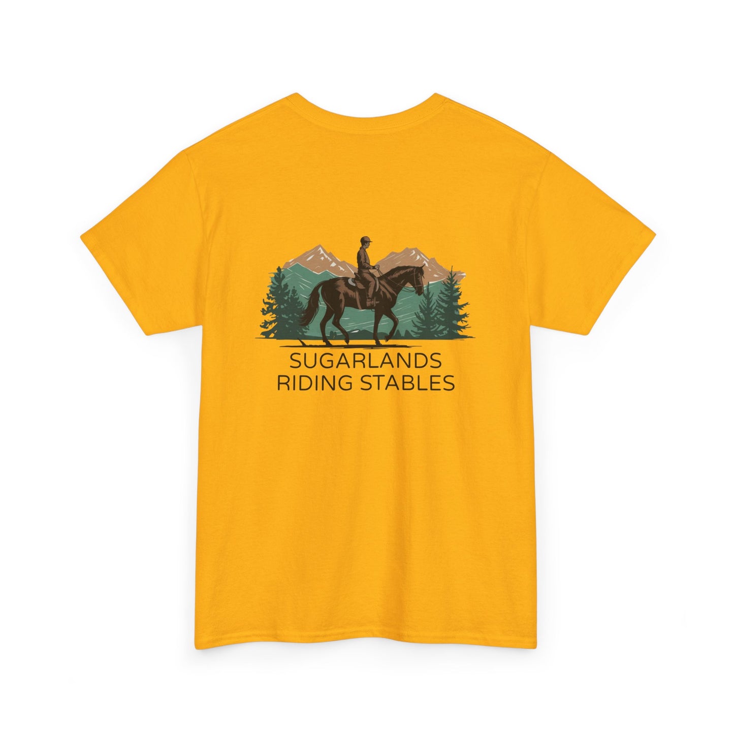 Sugarlands Riding Stables Mountain Rider Unisex Heavy Cotton Tee