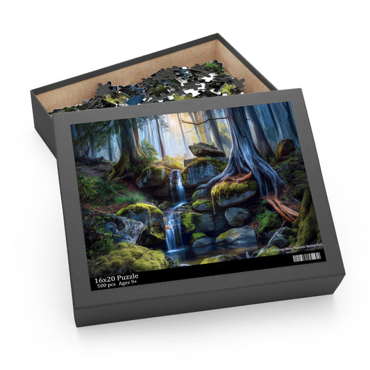 Great Smoky Mountains National Park Waterfall Puzzle (252, 500-Piece)