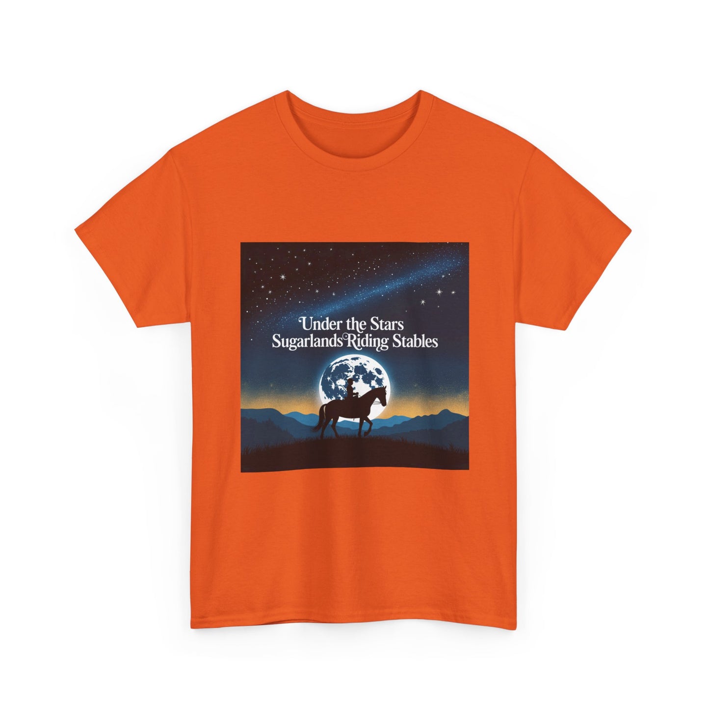 Under the Stars T-Shirt – Sugarlands Riding Stables Gatlinburg Smoky Mountains Horseback Tee