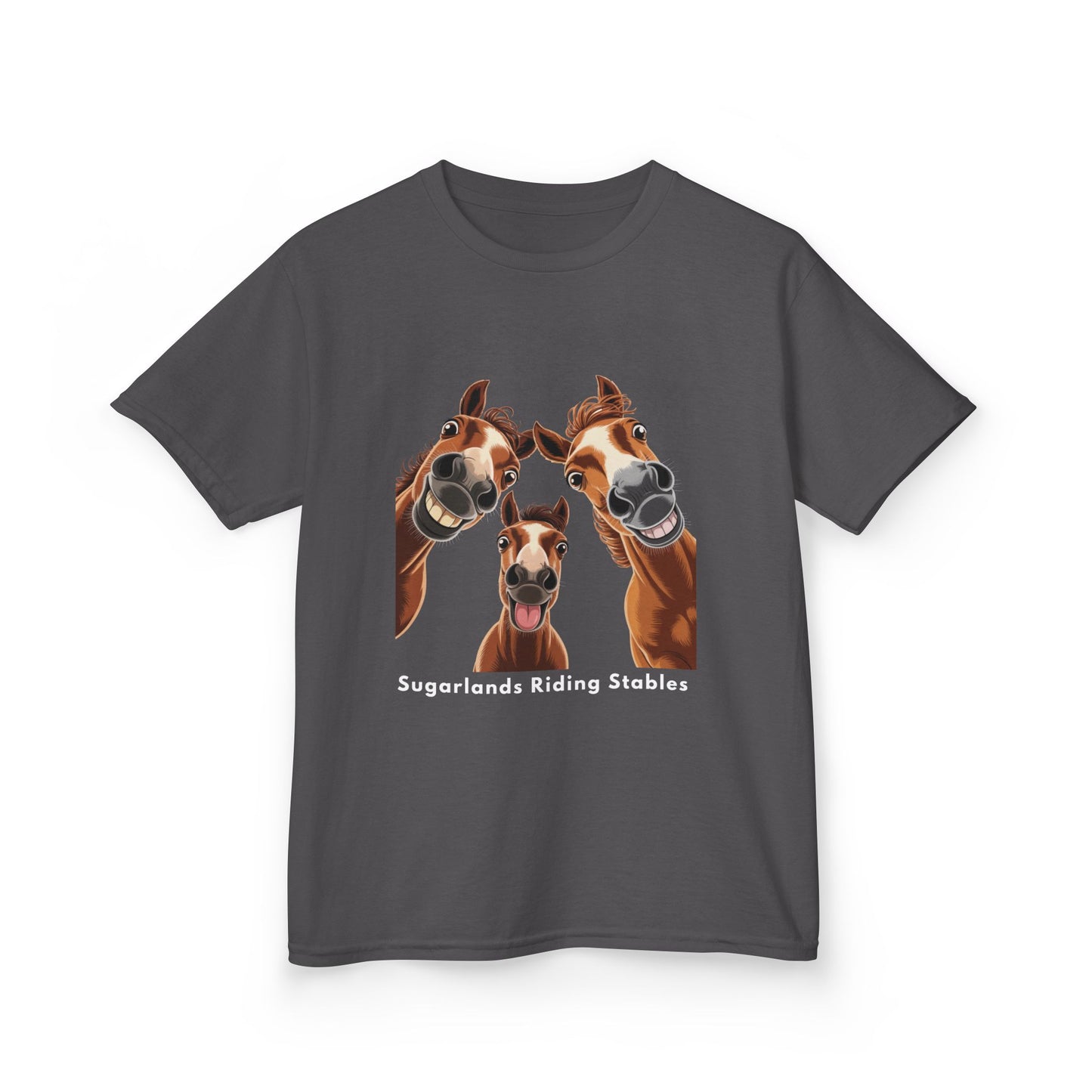 Happy Herd Crew – Funny Horse Faces Sugarlands Riding Stables Shirt
