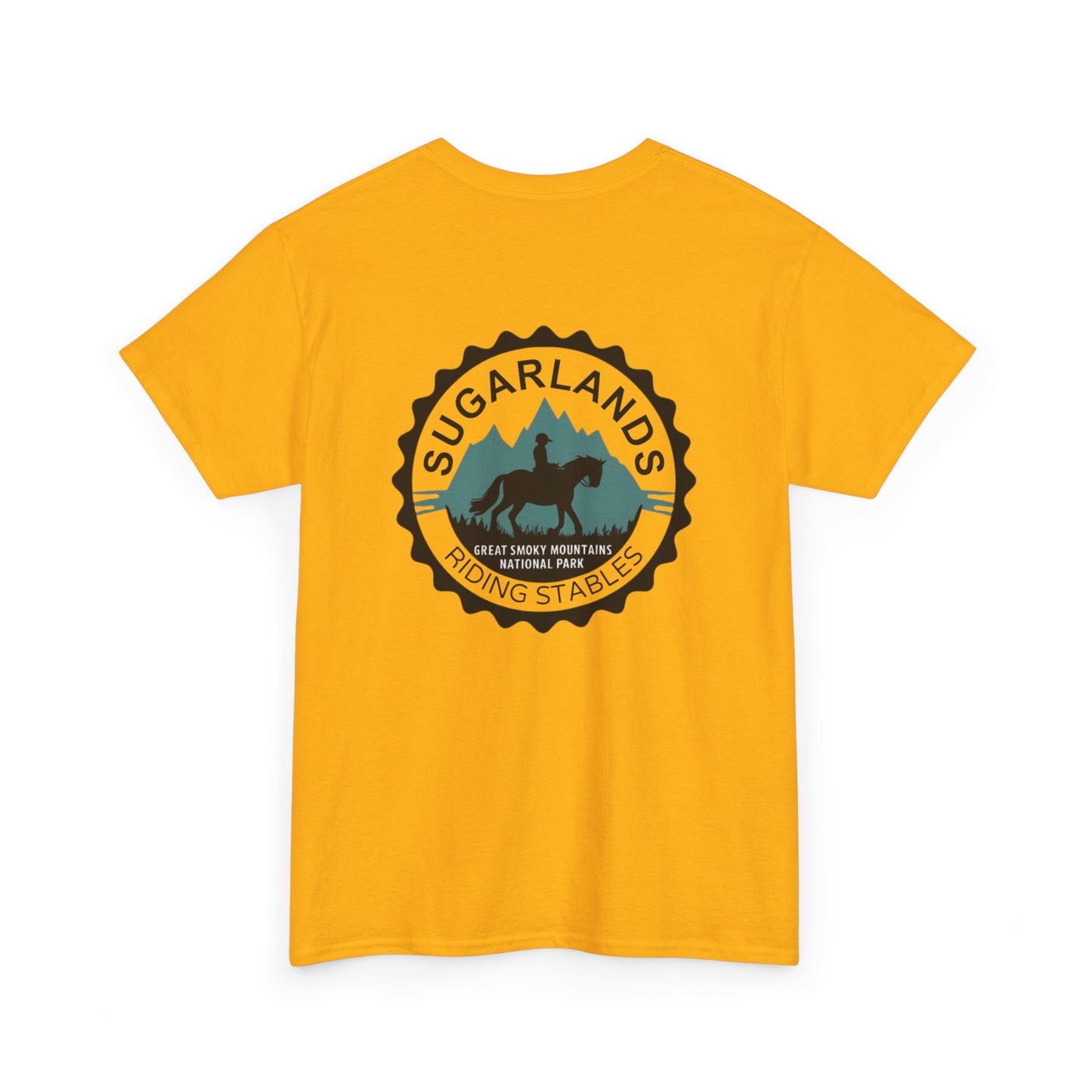 Sugarlands Riding Stables GSMNP Rider Unisex Heavy Cotton Tee