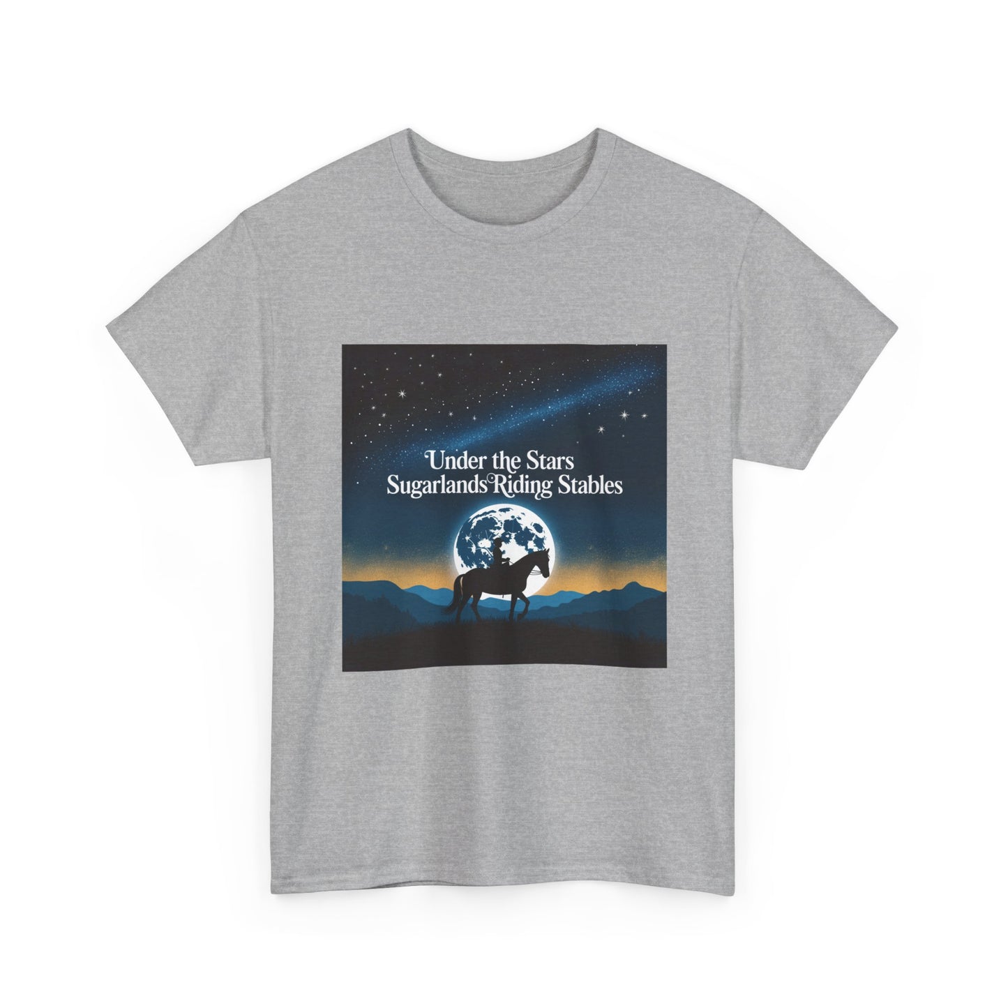 Under the Stars T-Shirt – Sugarlands Riding Stables Gatlinburg Smoky Mountains Horseback Tee