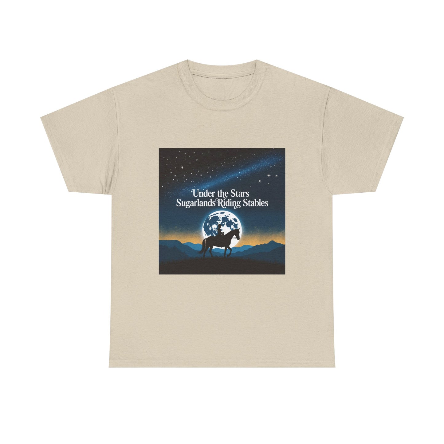 Under the Stars T-Shirt – Sugarlands Riding Stables Gatlinburg Smoky Mountains Horseback Tee