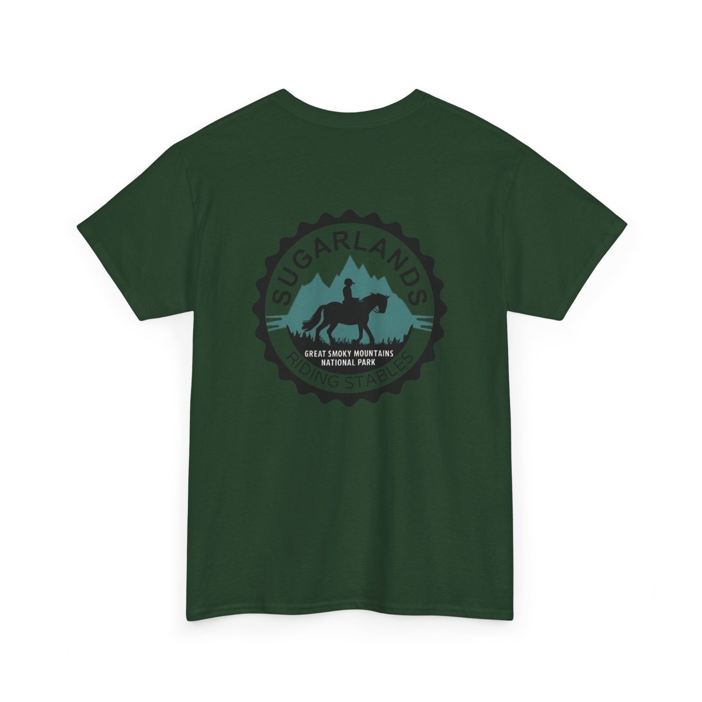Sugarlands Riding Stables GSMNP Rider Unisex Heavy Cotton Tee