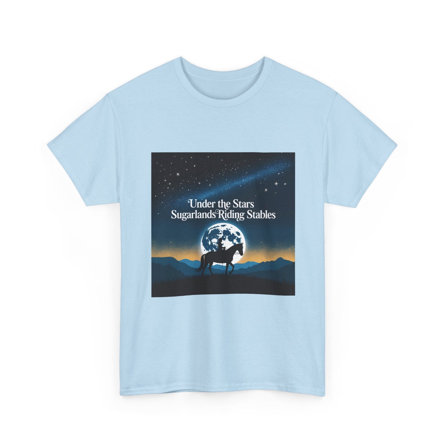Under the Stars T-Shirt – Sugarlands Riding Stables Gatlinburg Smoky Mountains Horseback Tee