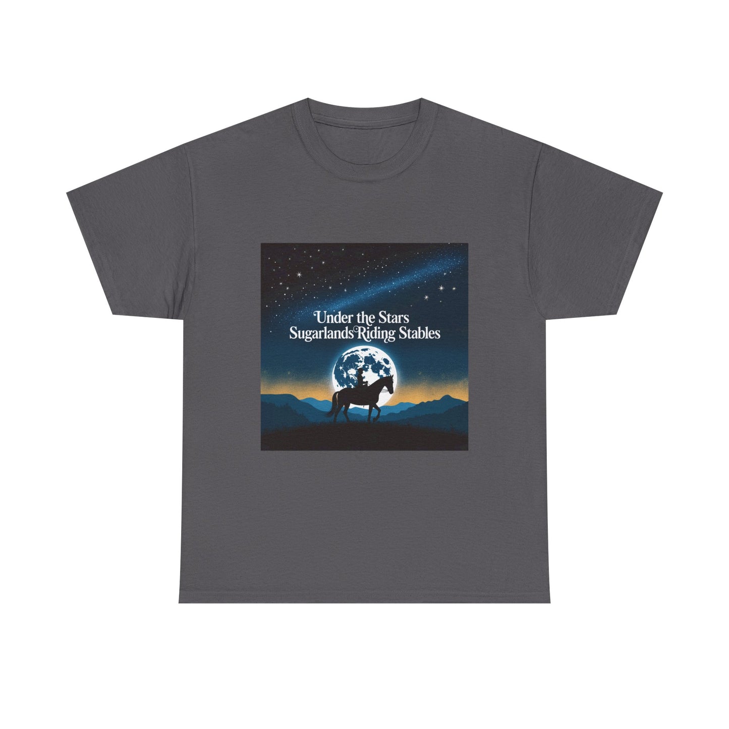 Under the Stars T-Shirt – Sugarlands Riding Stables Gatlinburg Smoky Mountains Horseback Tee