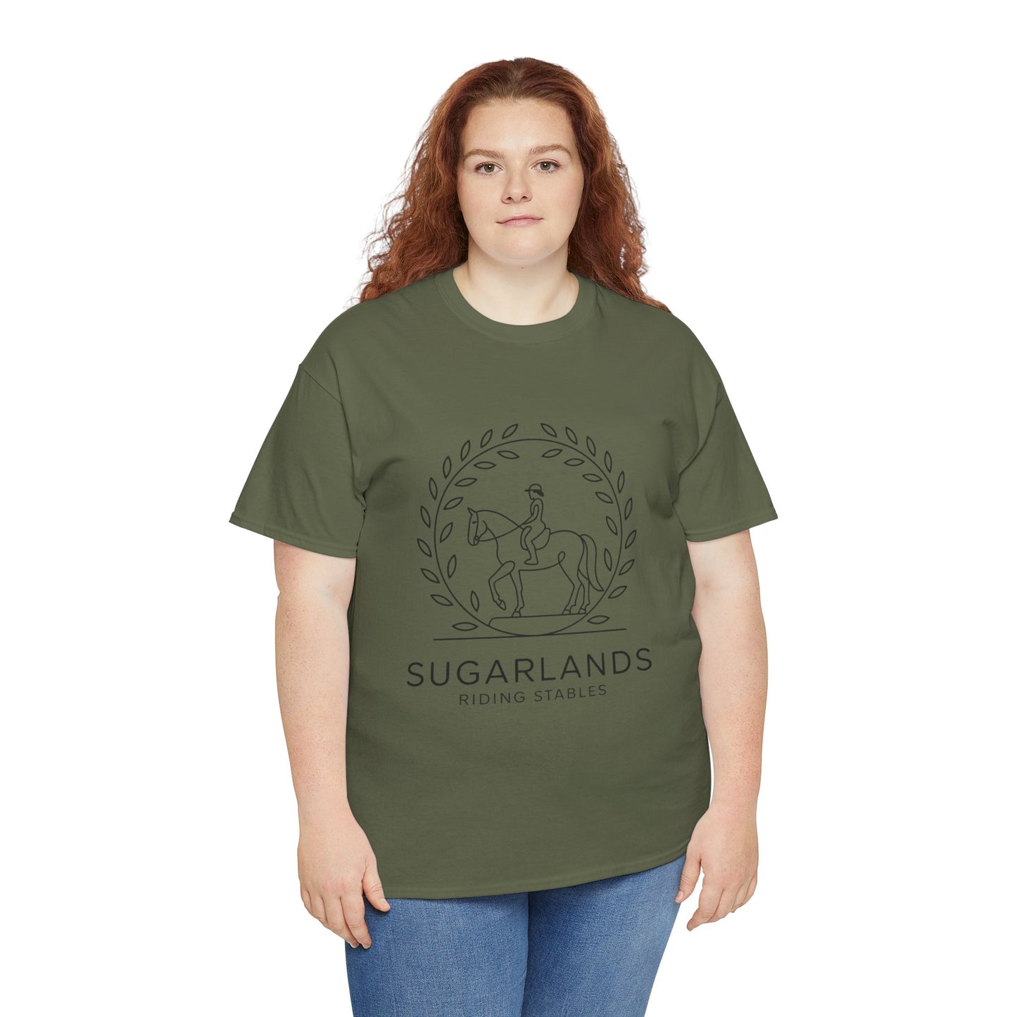 Sugarlands Riding Stables T-Shirt – Gatlinburg Tennessee Minimalist Western Logo Tee