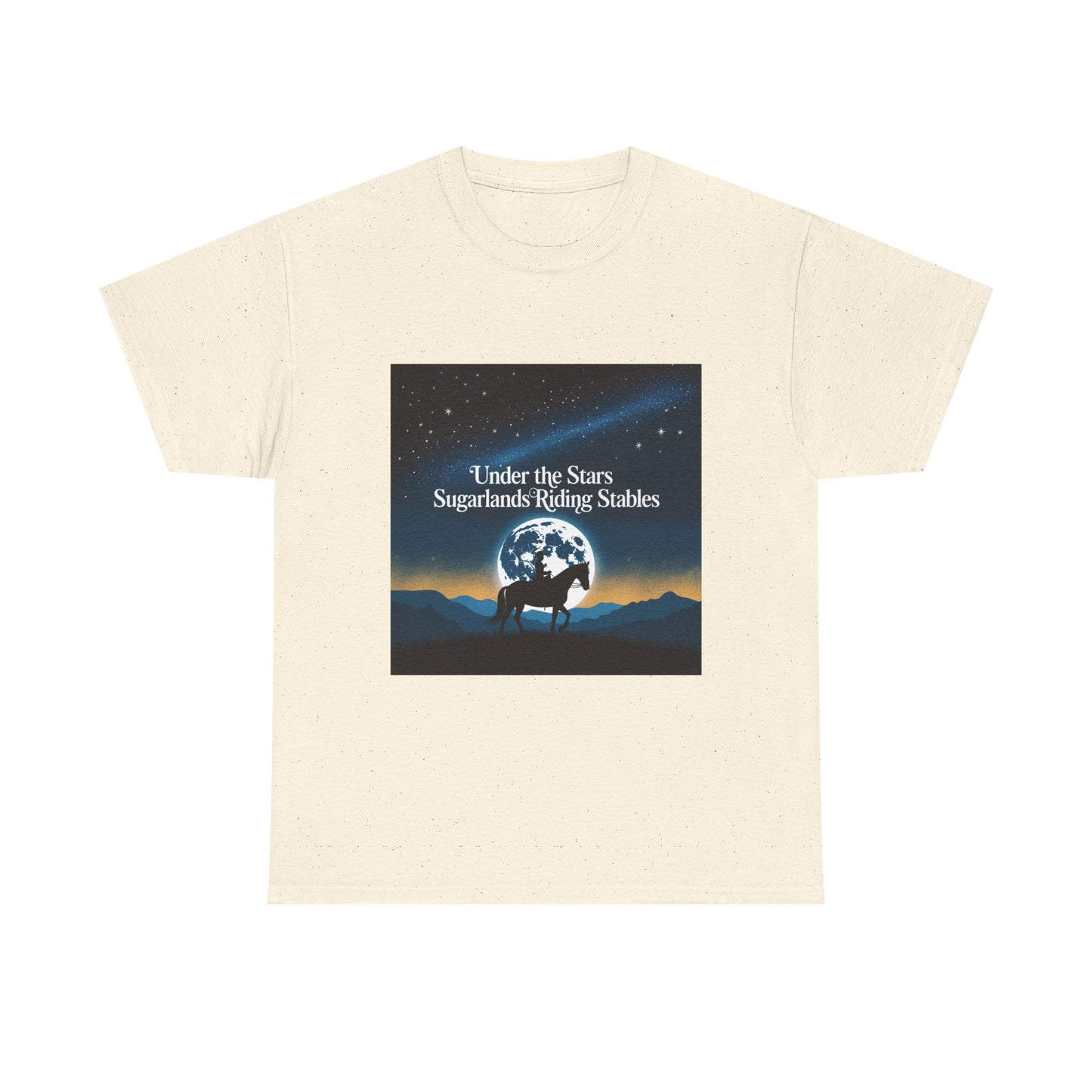 Under the Stars T-Shirt – Sugarlands Riding Stables Gatlinburg Smoky Mountains Horseback Tee
