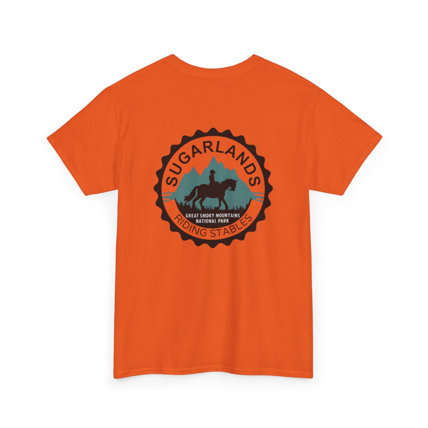 Sugarlands Riding Stables GSMNP Rider Unisex Heavy Cotton Tee