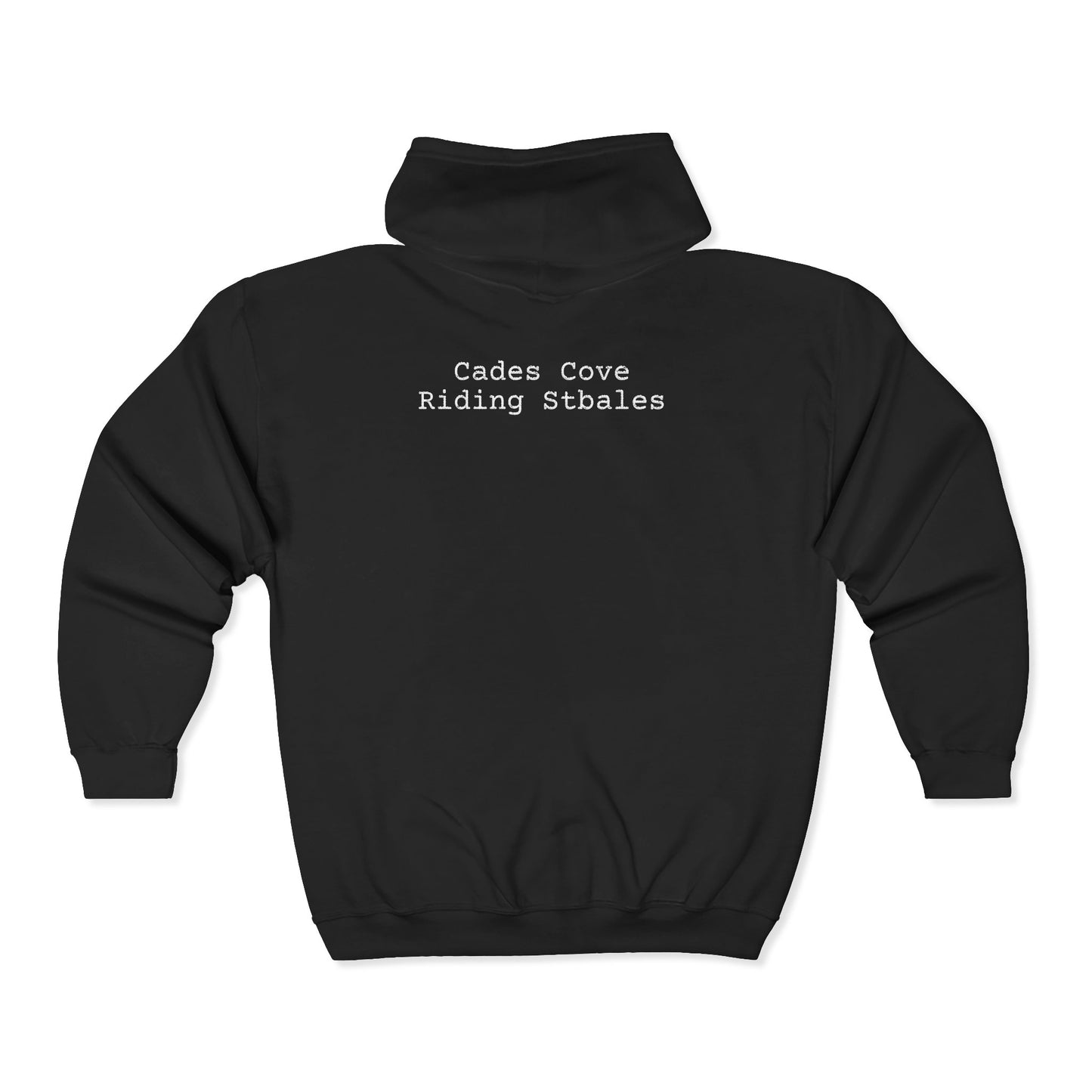 Cade Cove Riding Stables Full Zip Hooded Sweatshirt