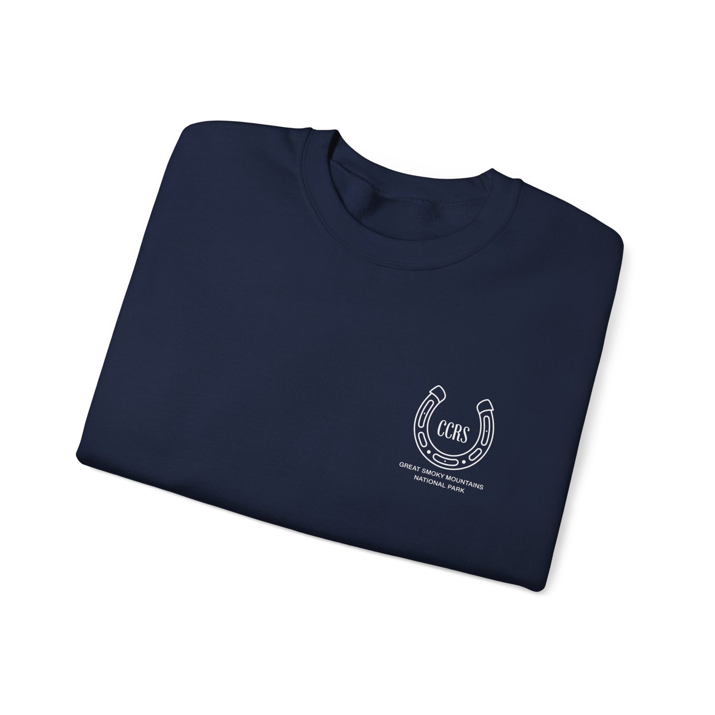 Cades Cove Riding Stables Horsehead Unisex Heavy Blend™ Crewneck Sweatshirt