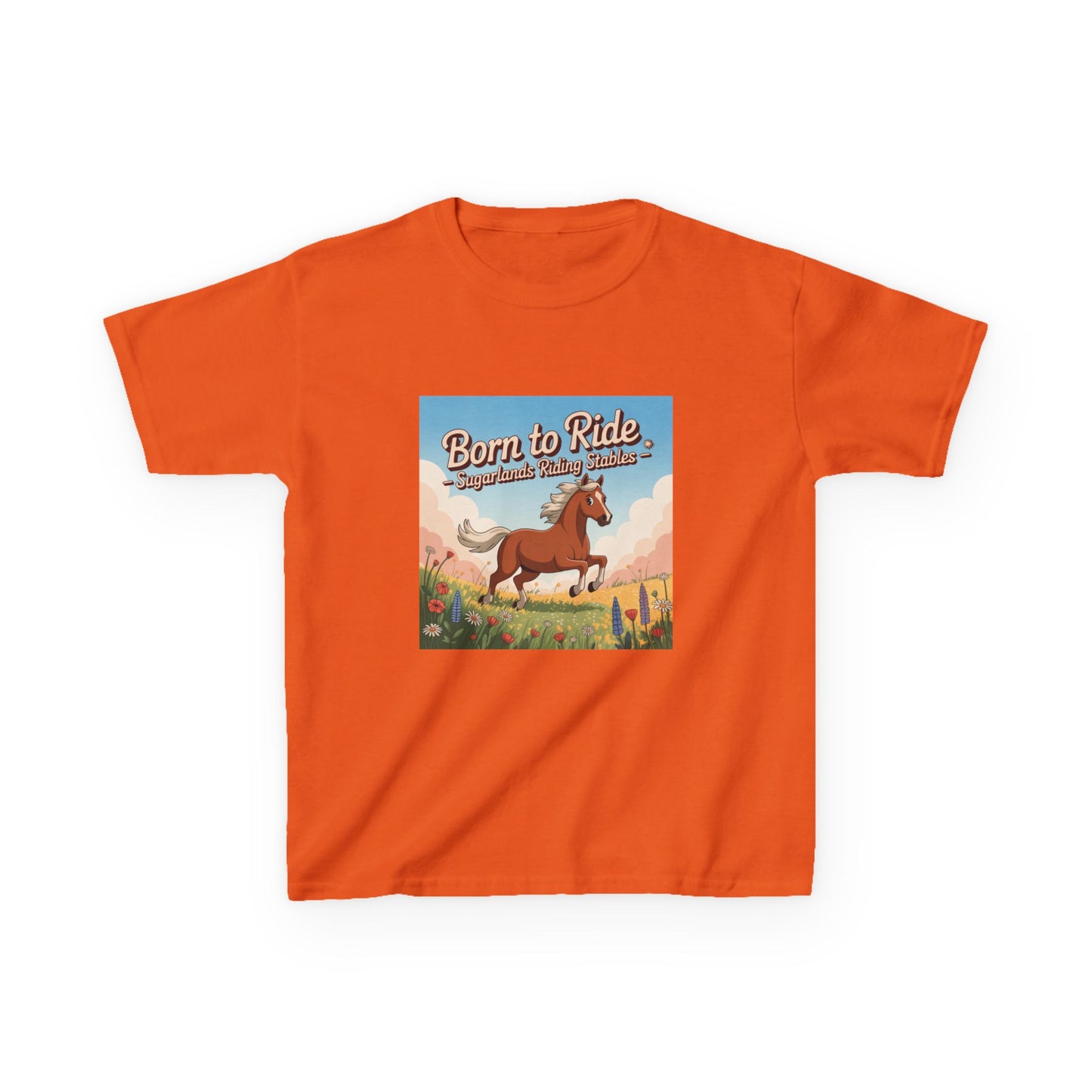 Sugarlands Riding Stables Born to Ride Kids Heavy Cotton™ Tee