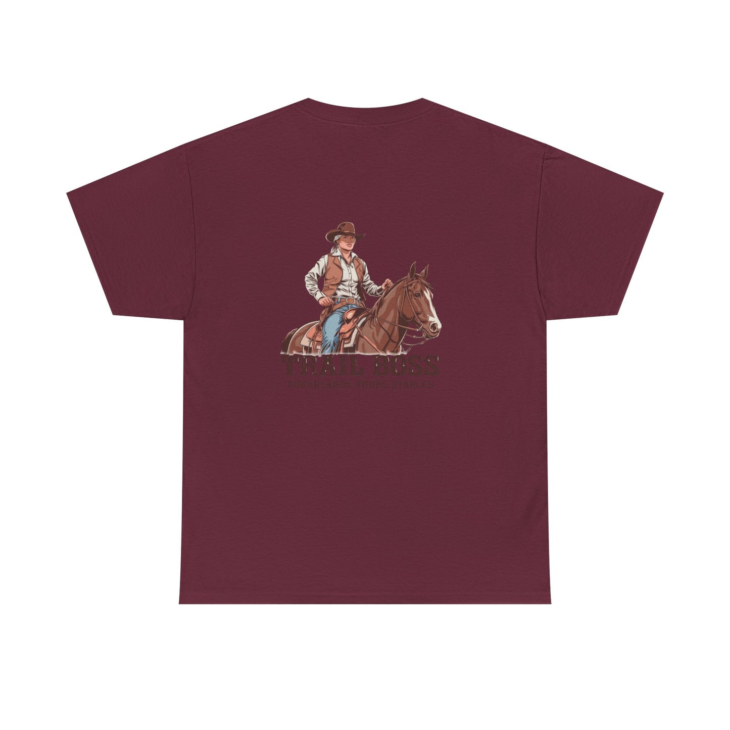 Sugarlands Riding Stables Trail Boss Unisex Heavy Cotton Tee