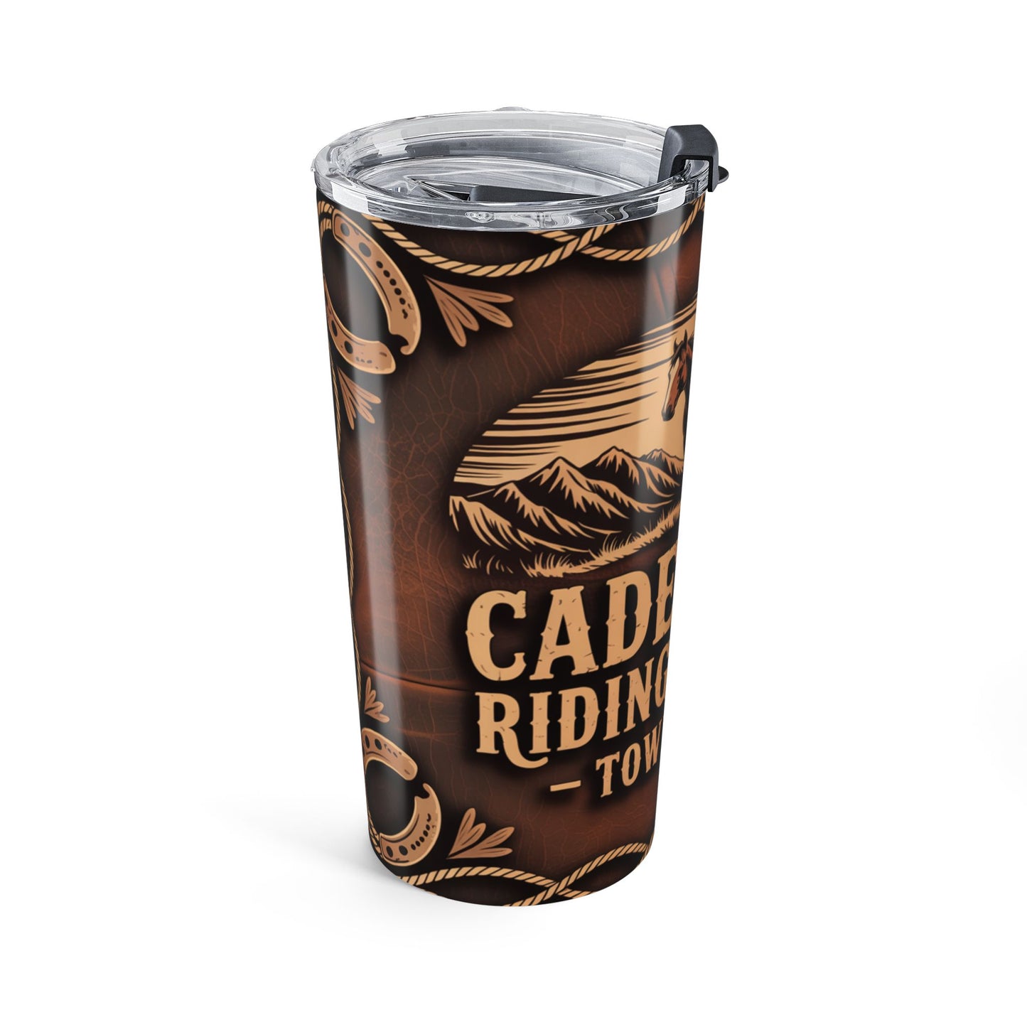 Cades Cove Smoky Sunset Stallion Tumbler 20oz