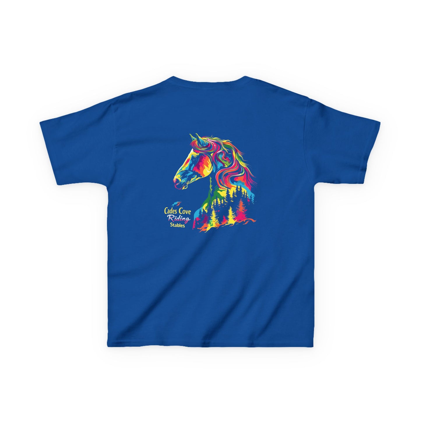 Cades Cove Riding Stables Horsehead Kids Heavy Cotton™ Tee