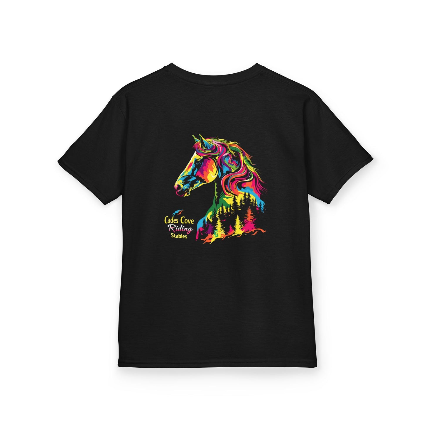 Cades Cove Riding Stables Horsehead Kids Heavy Cotton™ Tee