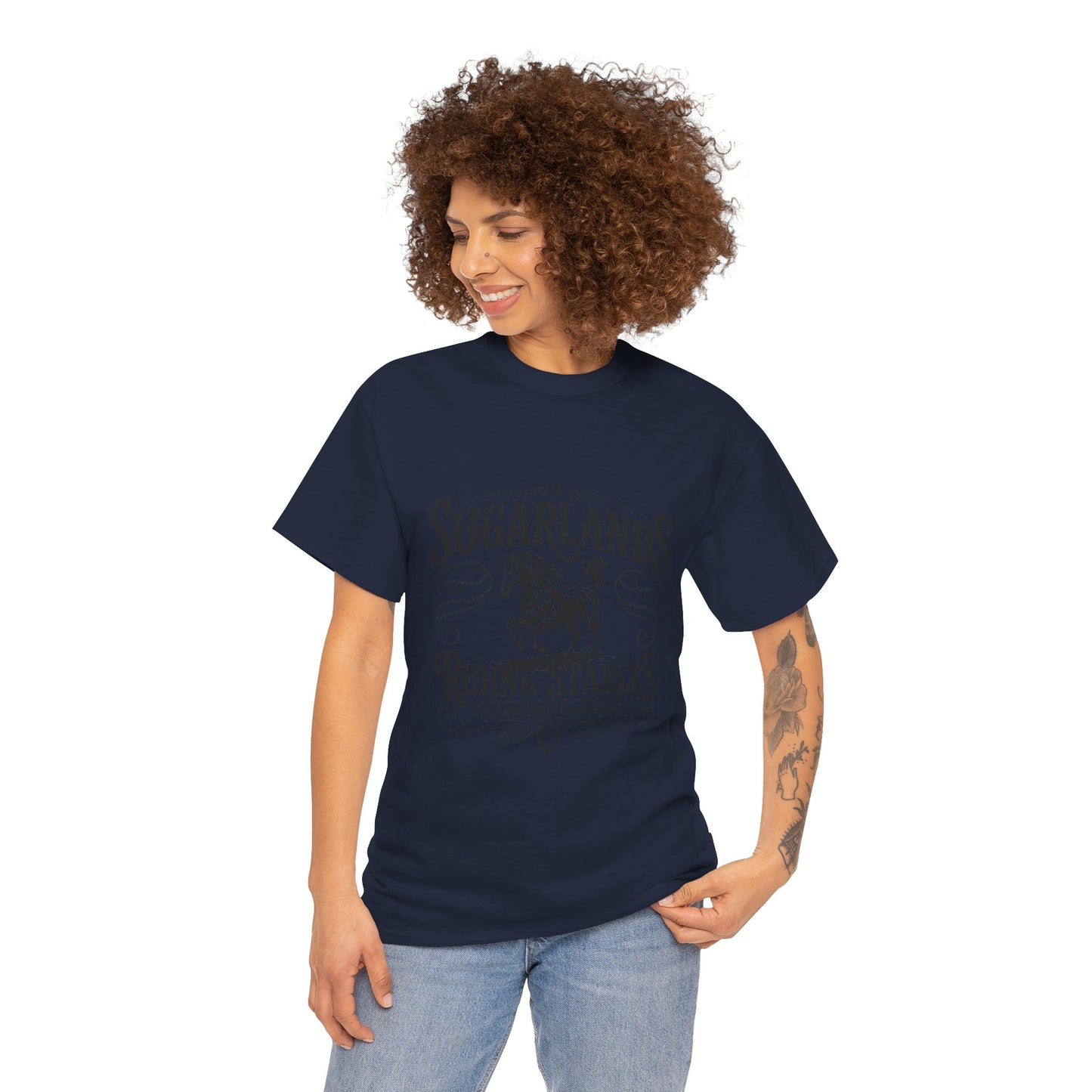 Sugarlands Riding Stables T-Shirt – Western Horse Design Gatlinburg Tennessee