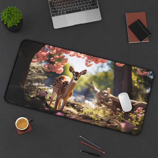 Great Smoky Mountains National Park Baby Deer Desk Mat