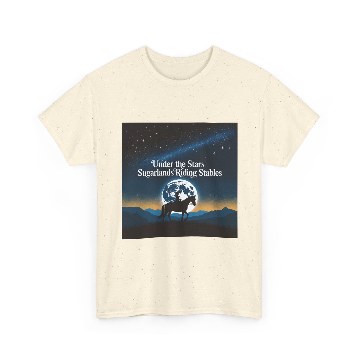 Under the Stars T-Shirt – Sugarlands Riding Stables Gatlinburg Smoky Mountains Horseback Tee