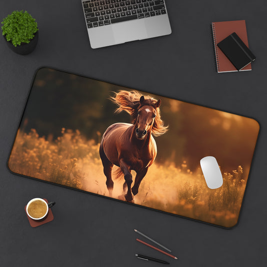 Great Smoky Mountains National Park Horse Running Desk Mat