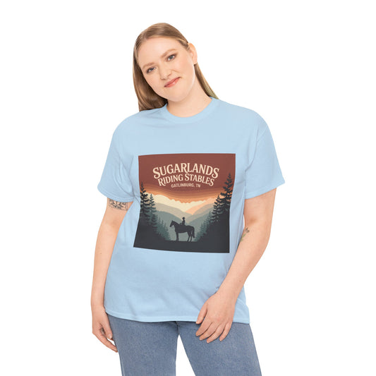 Sugarlands Riding Stables T-Shirt – Gatlinburg Tennessee Smoky Mountains Horseback Tee