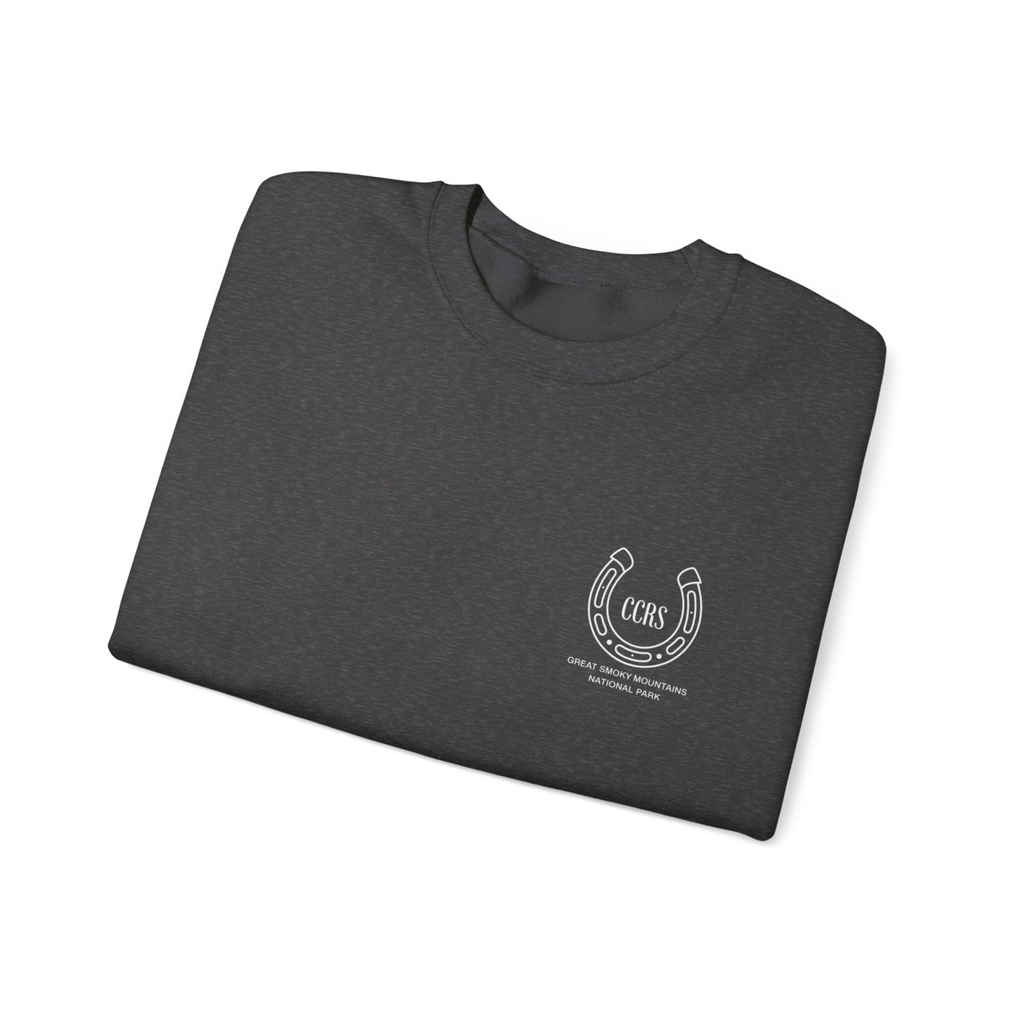 Cades Cove Riding Stables Horsehead Unisex Heavy Blend™ Crewneck Sweatshirt