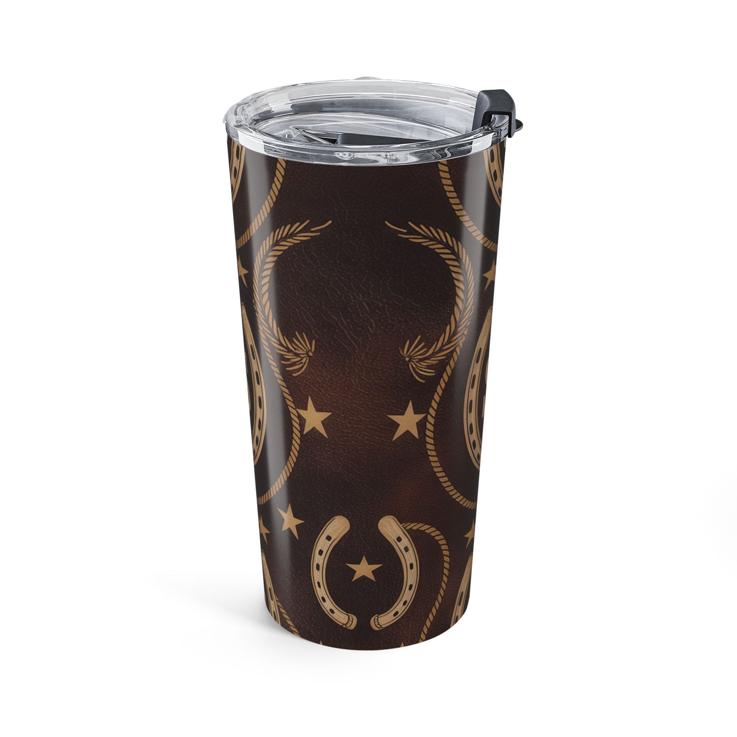 SRS Western Emblem – Sugarlands Riding Stables Tumbler Design 20oz