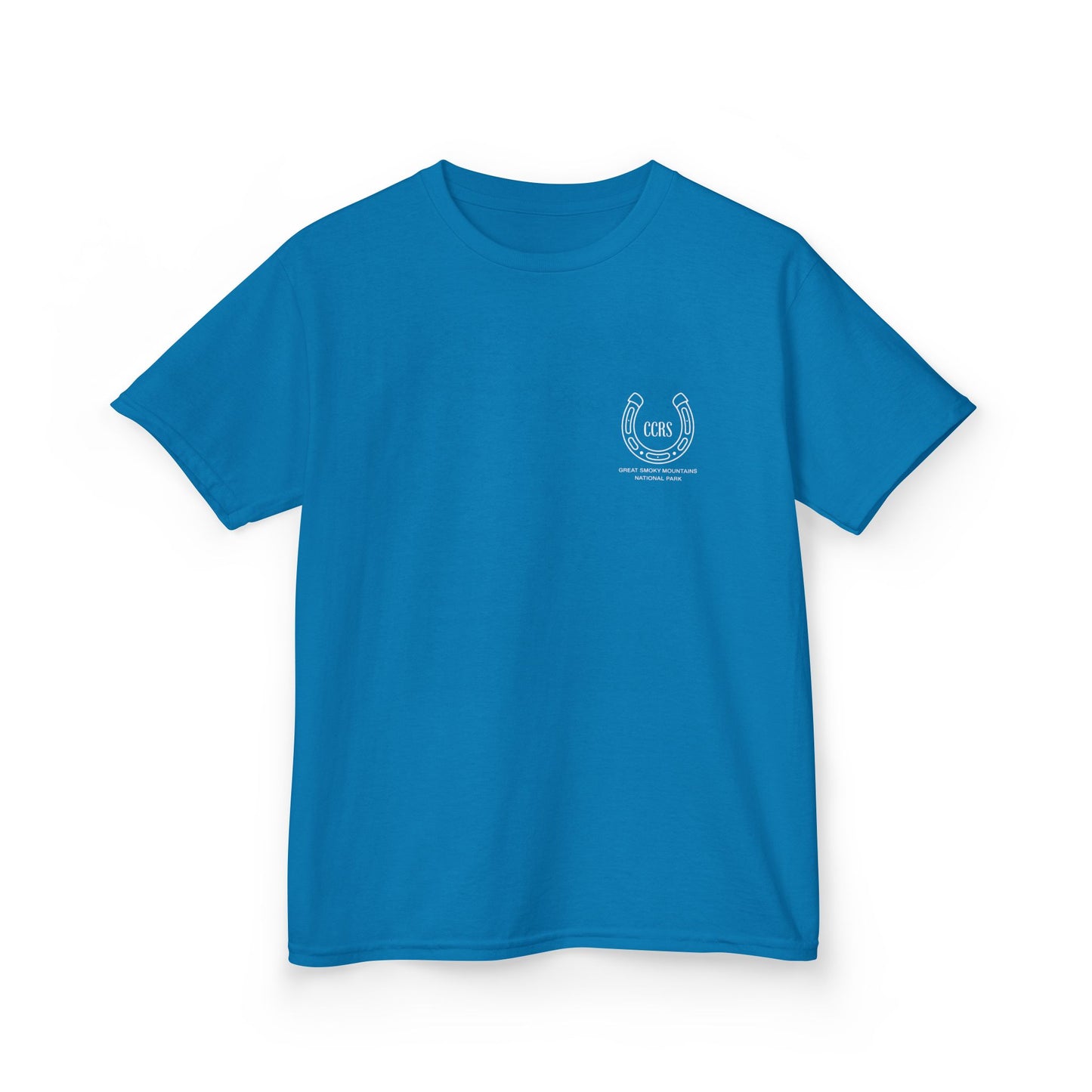 Cades Cove Riding Stables Retro Sunset Kids Heavy Cotton™ Tee