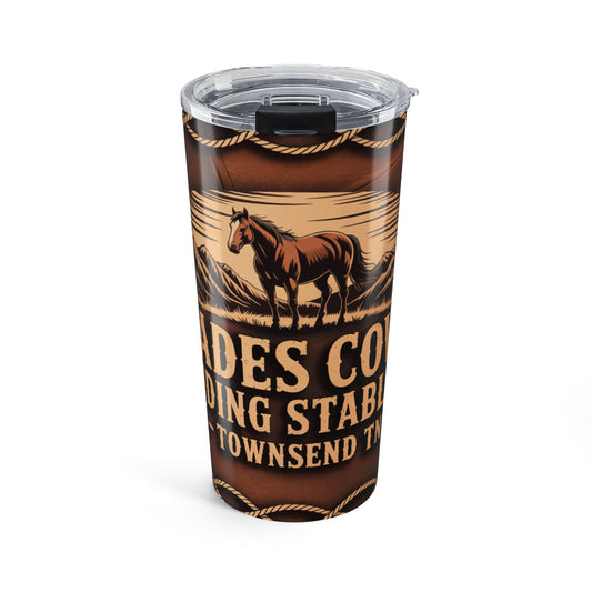 Cades Cove Smoky Sunset Stallion Tumbler 20oz
