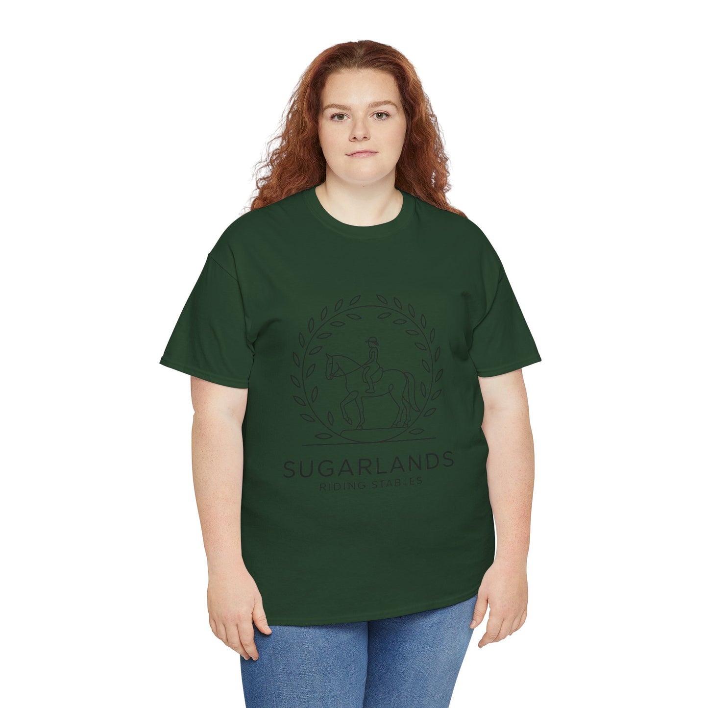 Sugarlands Riding Stables T-Shirt – Gatlinburg Tennessee Minimalist Western Logo Tee