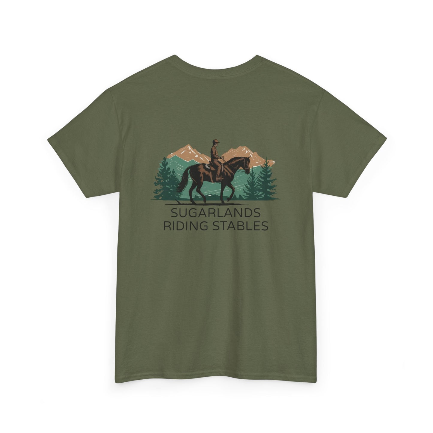 Sugarlands Riding Stables Mountain Rider Unisex Heavy Cotton Tee