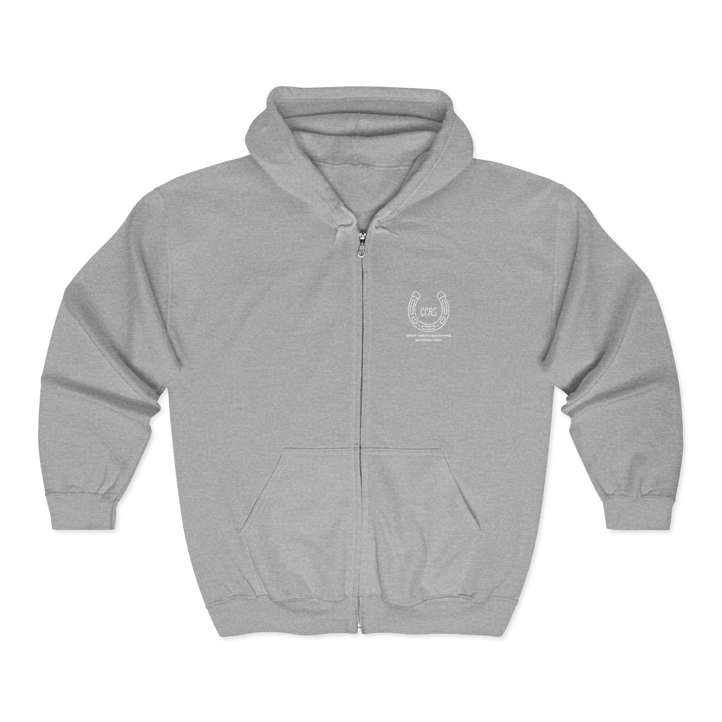Cade Cove Riding Stables Full Zip Hooded Sweatshirt