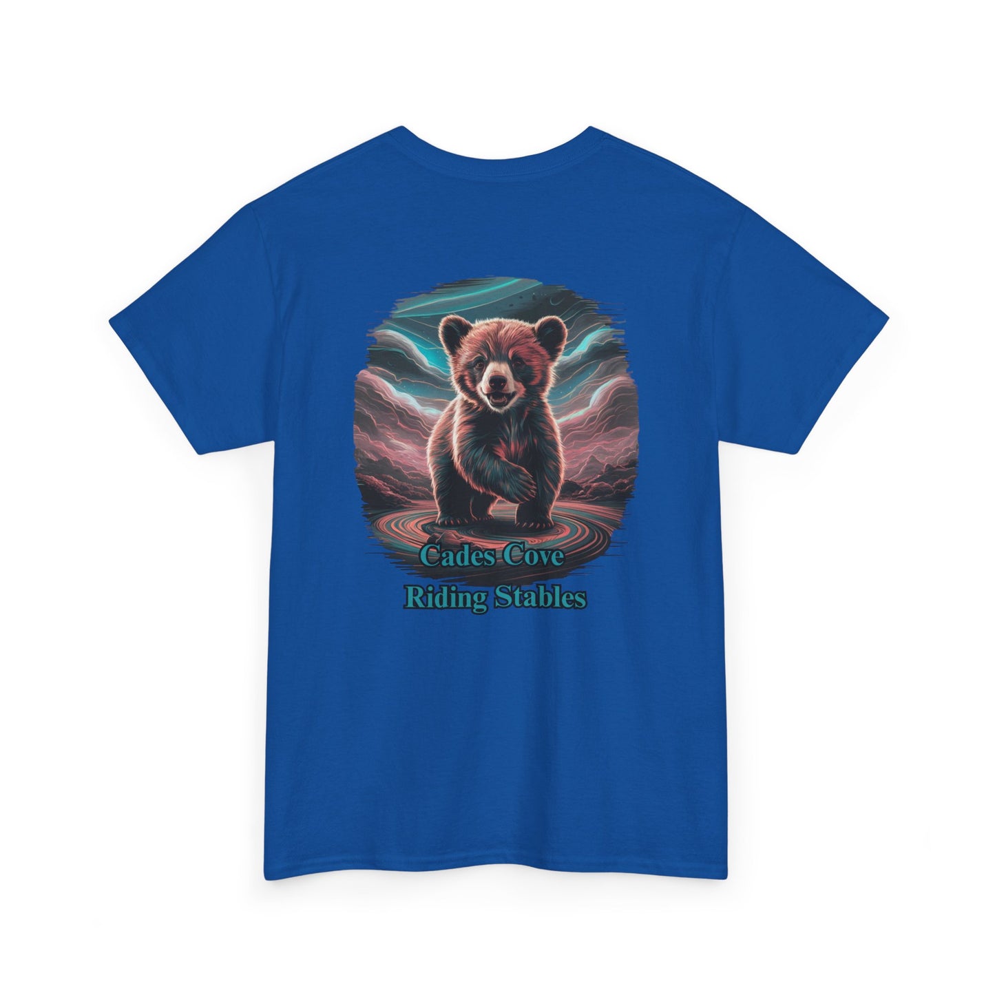Cades Cove Riding Stables Baby Bear Unisex Heavy Cotton Tee