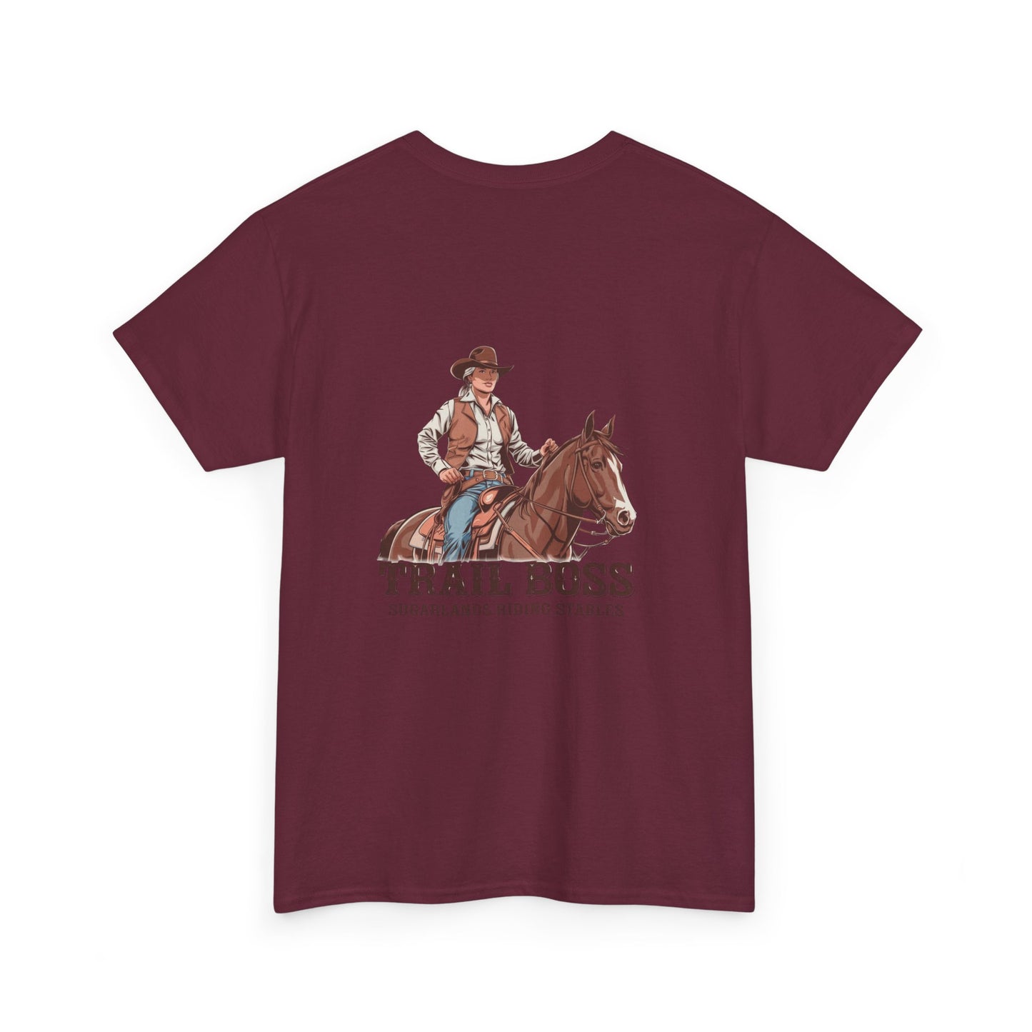 Sugarlands Riding Stables Trail Boss Unisex Heavy Cotton Tee