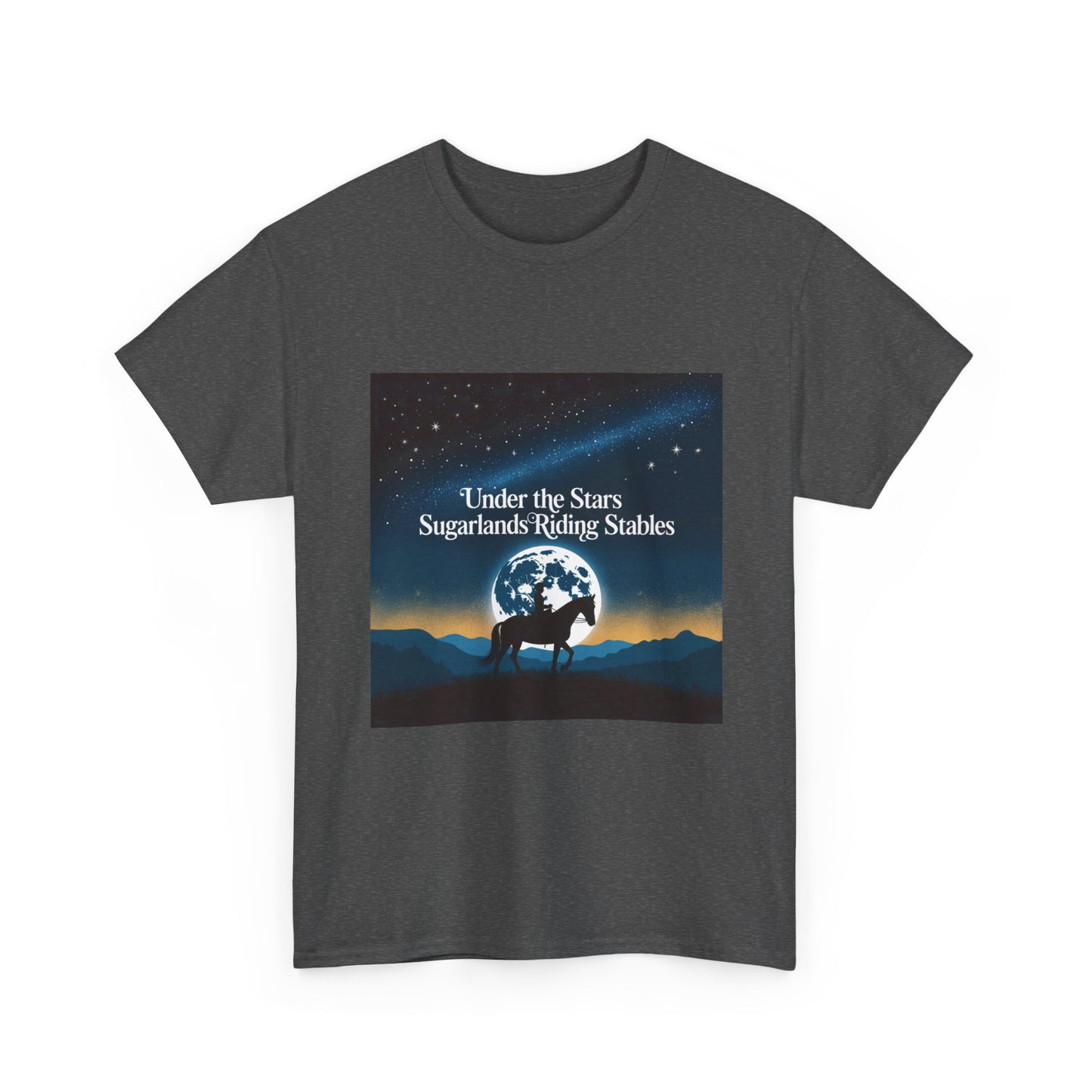 Under the Stars T-Shirt – Sugarlands Riding Stables Gatlinburg Smoky Mountains Horseback Tee