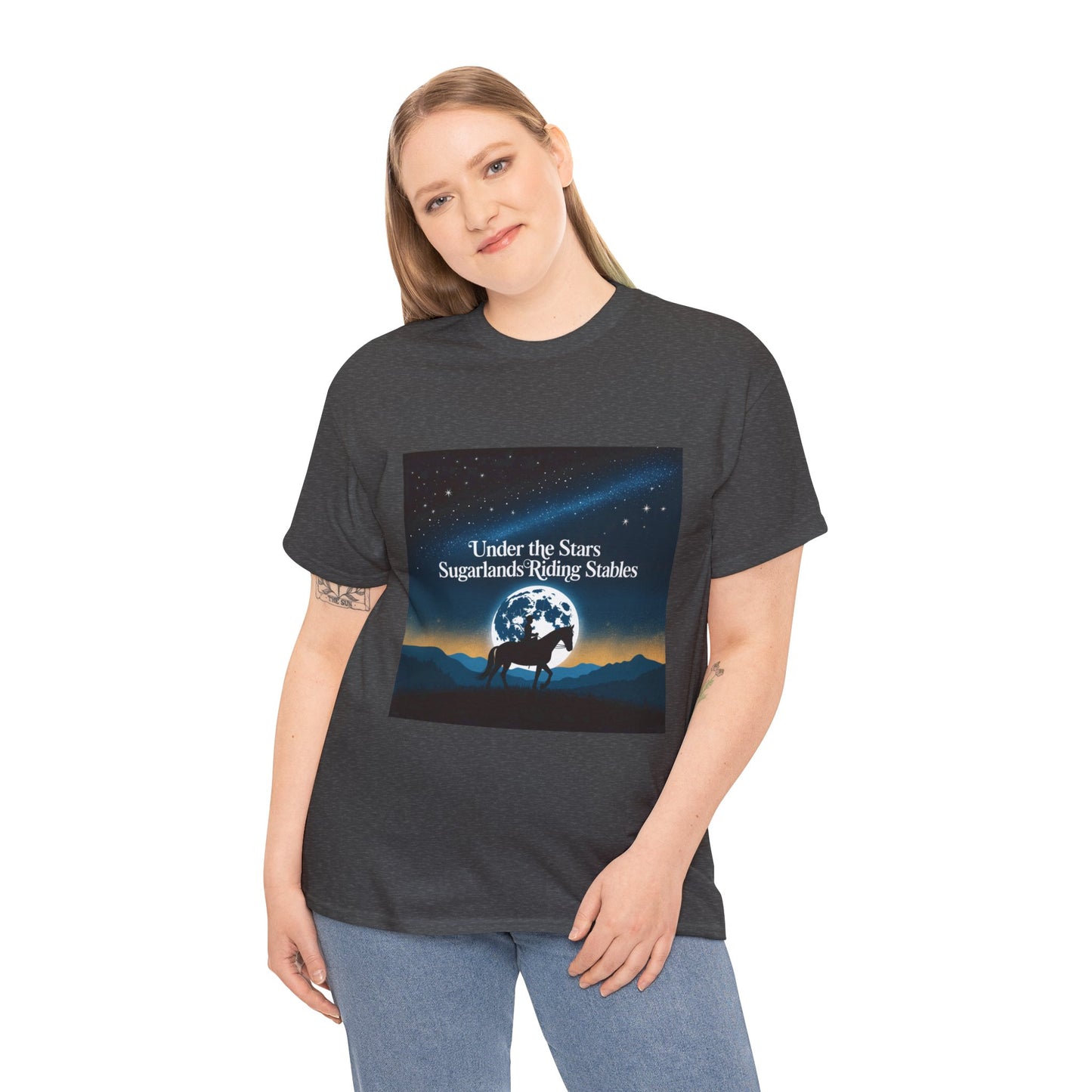 Under the Stars T-Shirt – Sugarlands Riding Stables Gatlinburg Smoky Mountains Horseback Tee