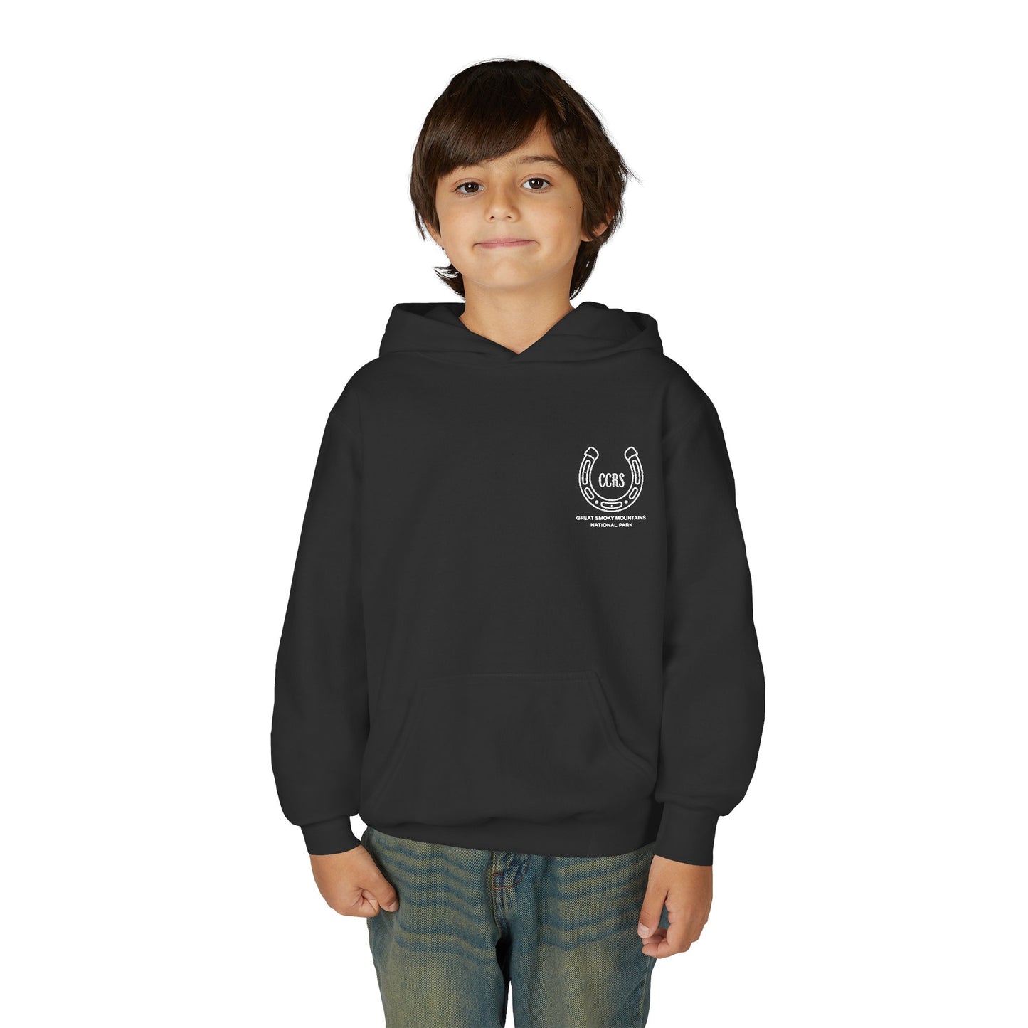 Cades Cove Riding Stables Youth Heavy Blend Hooded Sweatshirt