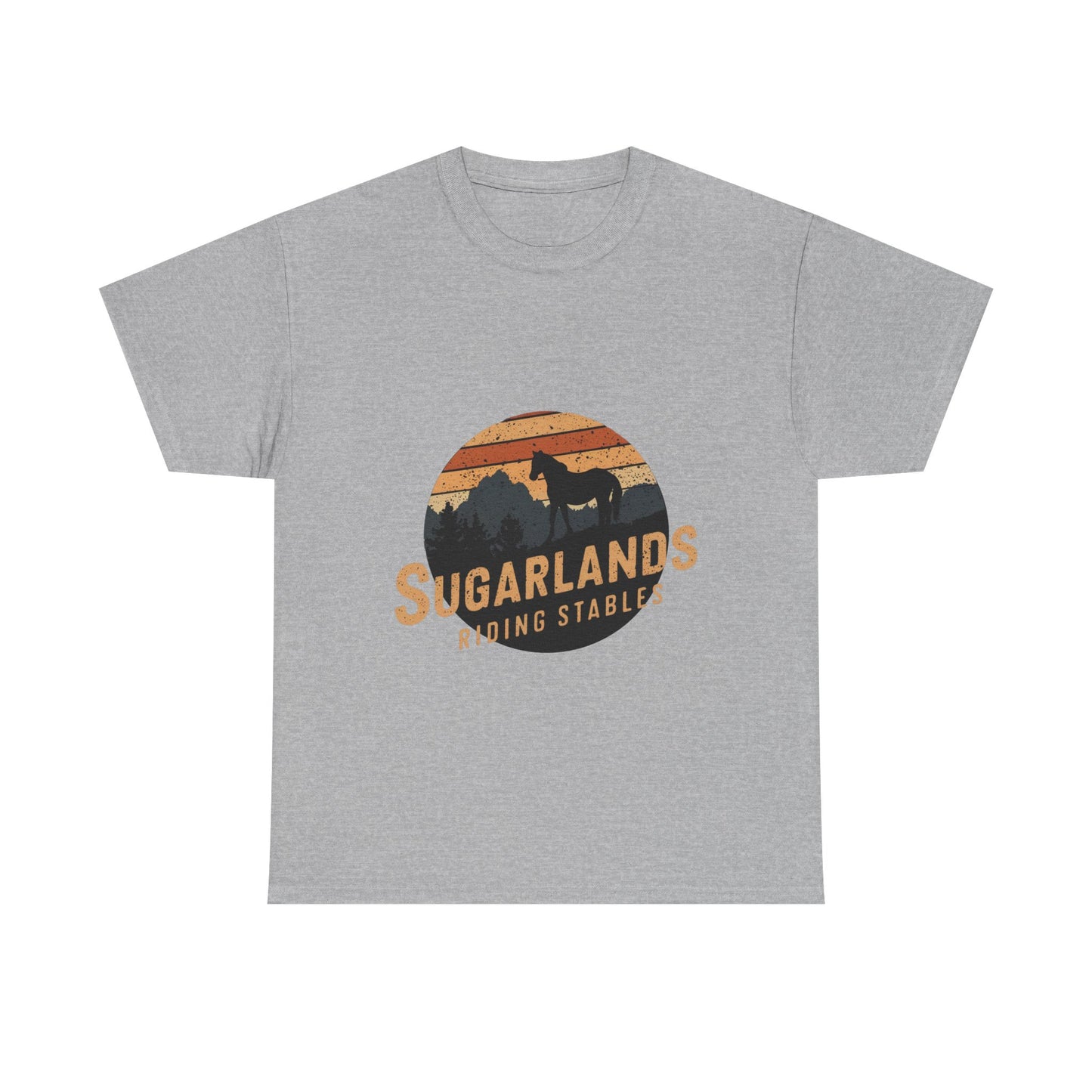 Sugarlands Riding Stables Mountain Horse Unisex Heavy Cotton Tee