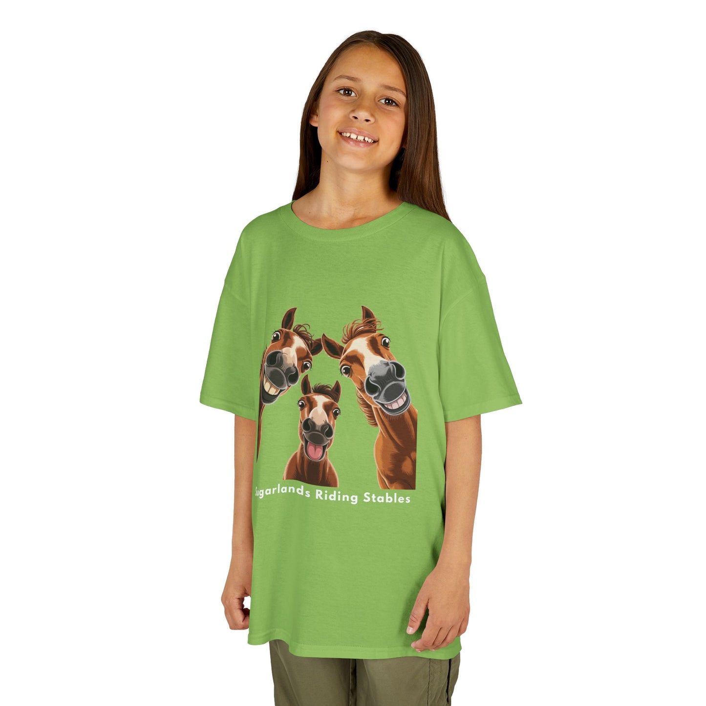 Happy Herd Crew – Funny Horse Faces Sugarlands Riding Stables Shirt