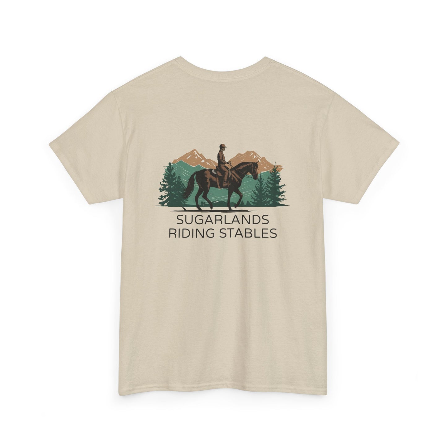 Sugarlands Riding Stables Mountain Rider Unisex Heavy Cotton Tee