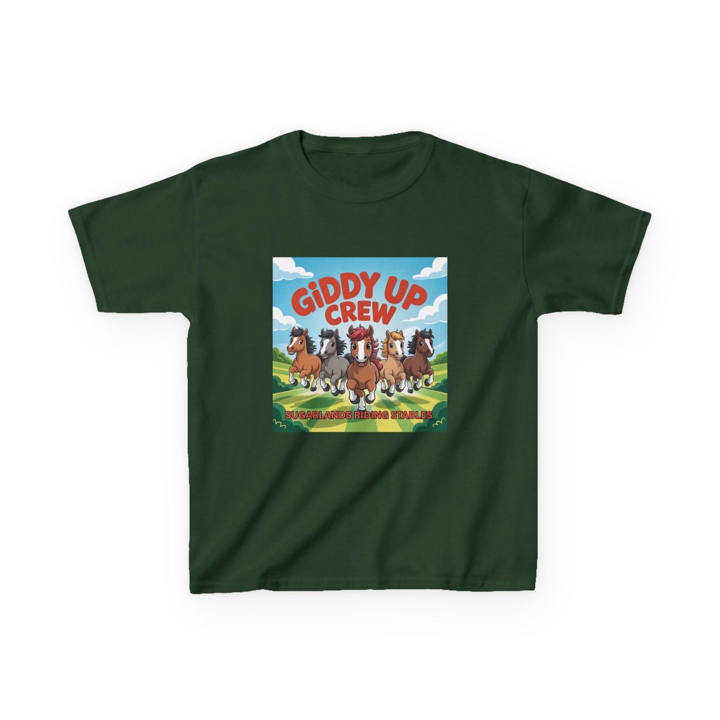 Sugarlands Riding Stables Giddy Up Kids Heavy Cotton™ Tee